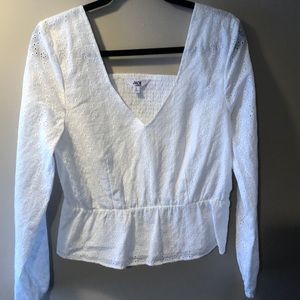 White long sleeve top JACK by BB Dakota